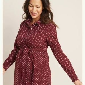Old Navy Maternity Tie-Waist Pullover Tunic